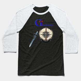 fantasy sword Ghostbuster Baseball T-Shirt